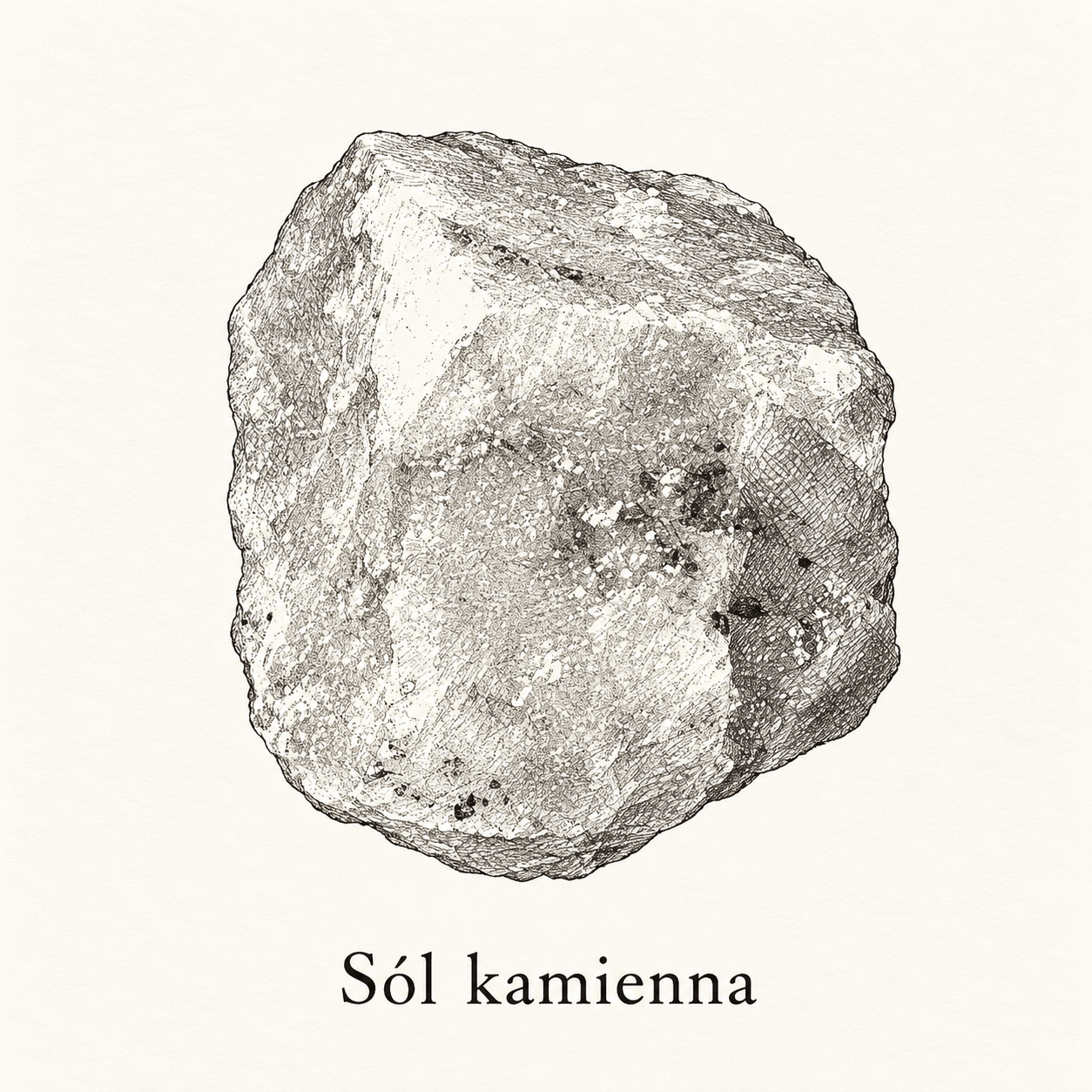 Sól kamienna - Rycina oregano, czyli lebiodki pospolitej (Origanum vulgare), z liśćmi i kwiatami.