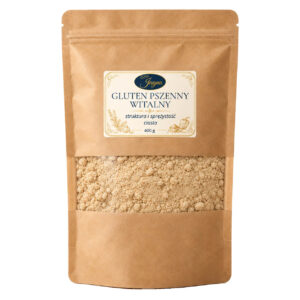 Gluten pszenny witalny ZPP Jagna 400 g - przód opakowania na białym tle