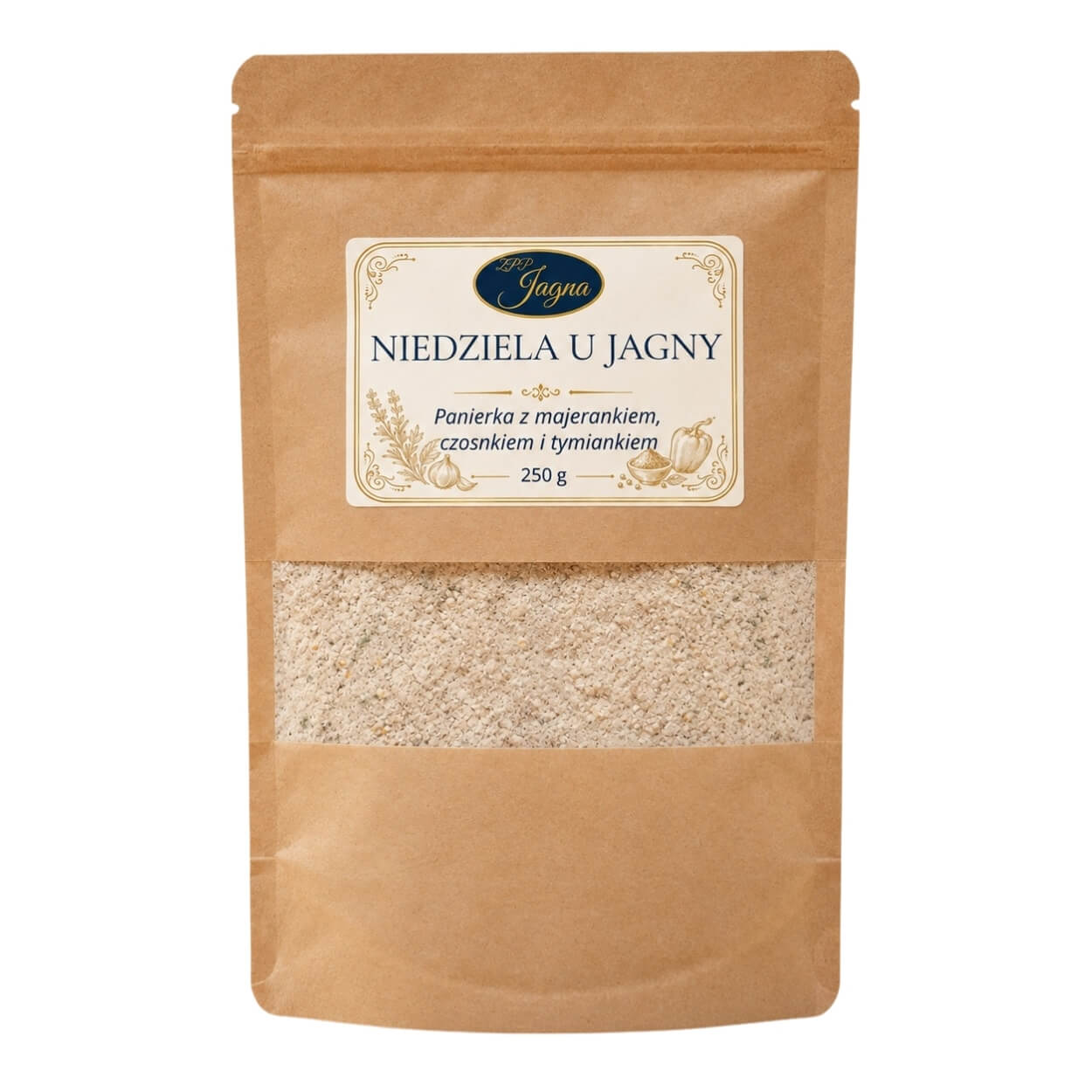 Panierka Niedziela u Jagny ZPP Jagna z majerankiem, czosnkiem i tymiankiem, 250 g