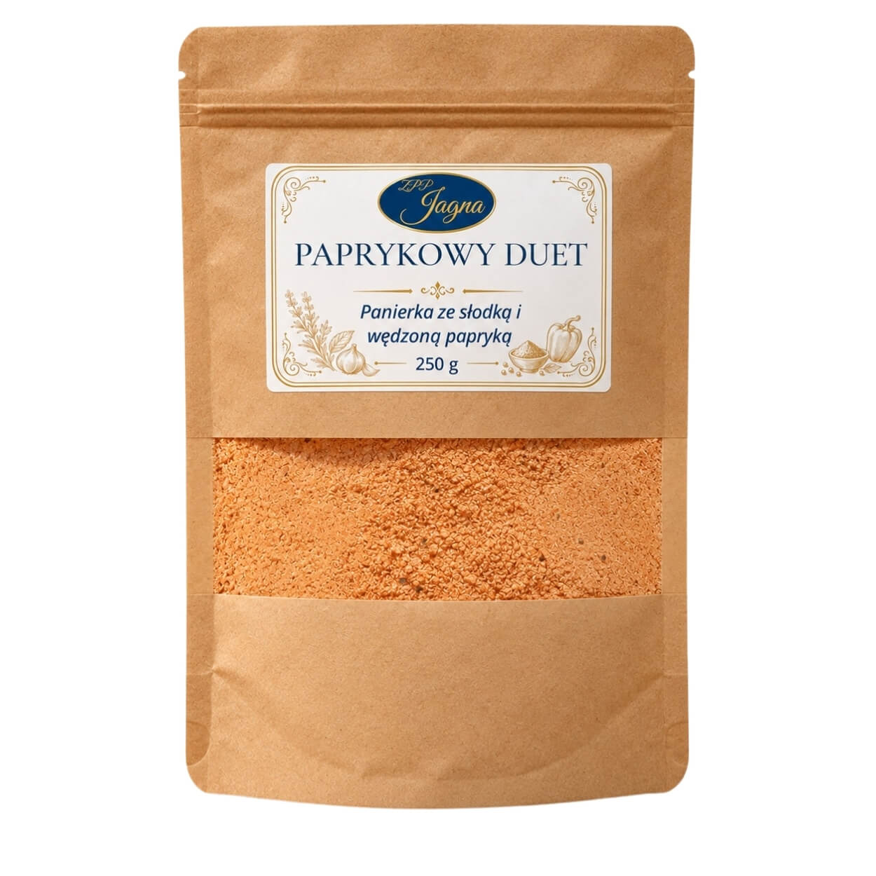 Panierka Paprykowy Duet ZPP Jagna ze słodką i wędzoną papryką, opakowanie 250 g