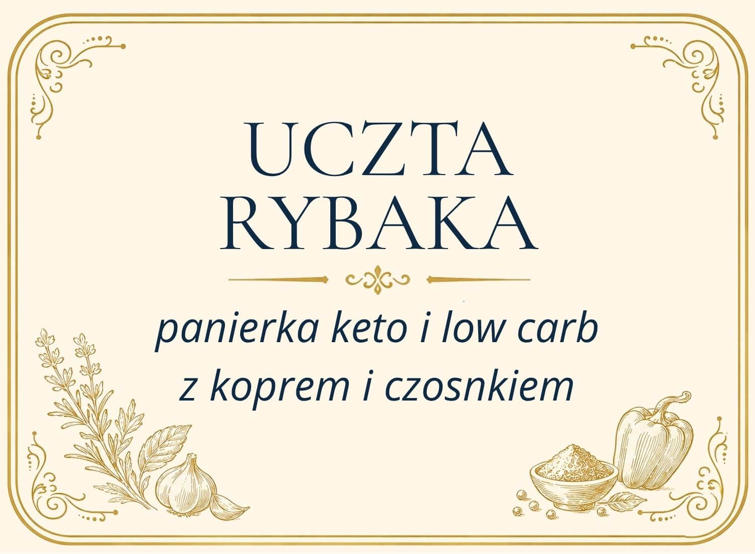 Ryba w panierce z koprem - Uczta Rybaka - przepisy