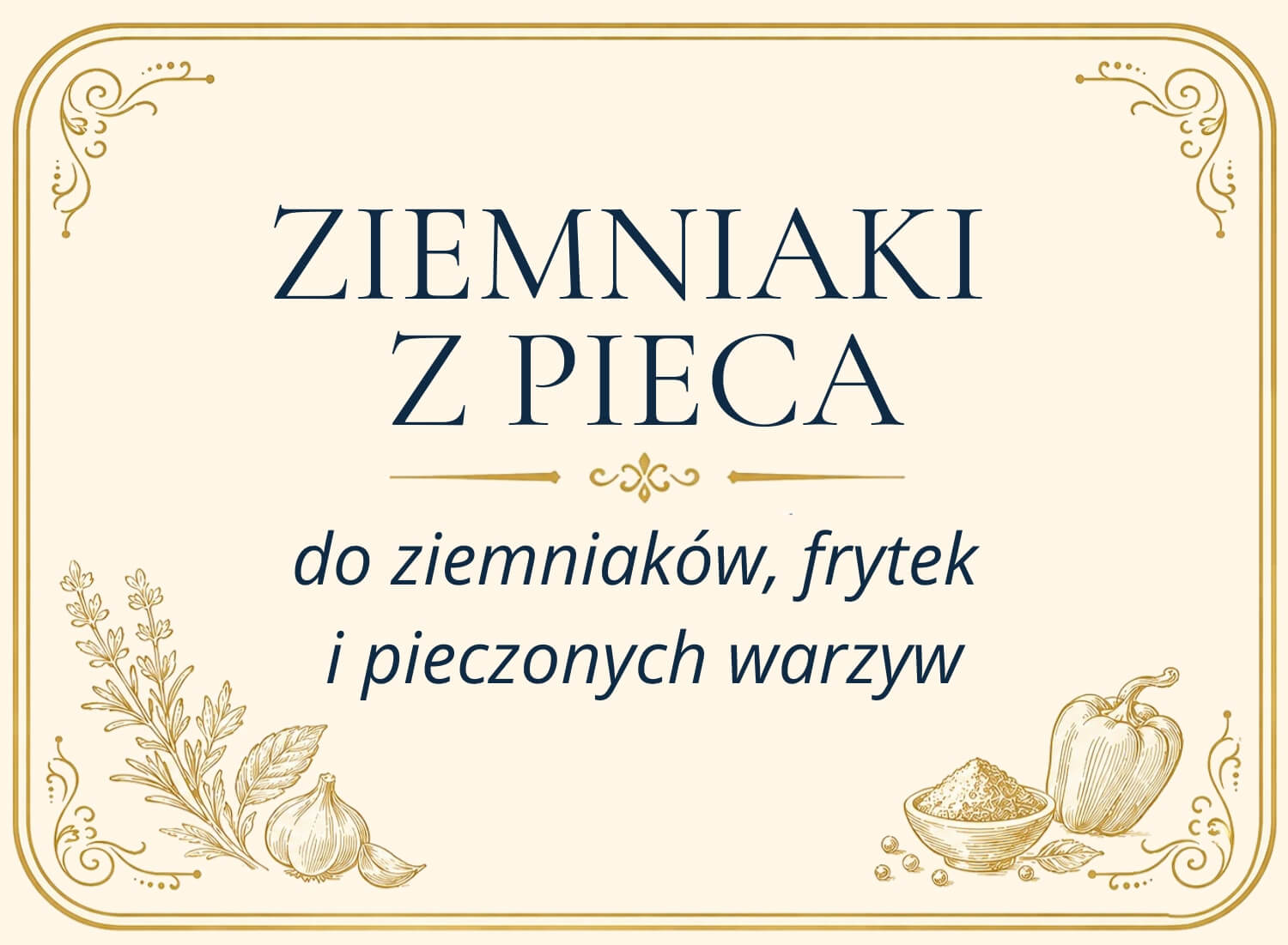 Pieczone ziemniaki, frytki i warzywa – proste przepisy