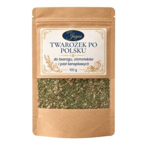 Opakowanie przyprawy Twarożek po Polsku 100 g ZPP Jagna na białym tle